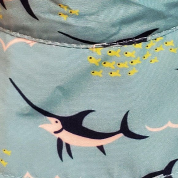 I Play Bucket Sun Hat 0-6 Months Turquoise - Picture 4 of 8